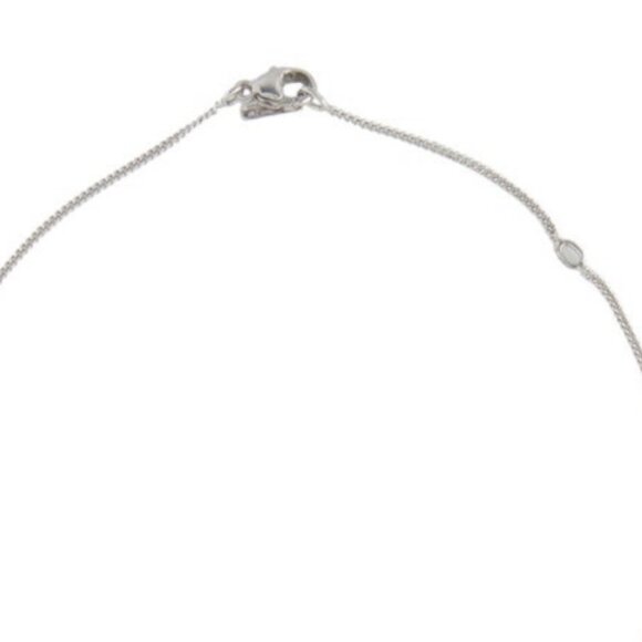 BACCARAT FRENCH CRYSTAL STERLING SILVER 925 HEART PENDANT - Picture 6 of 9